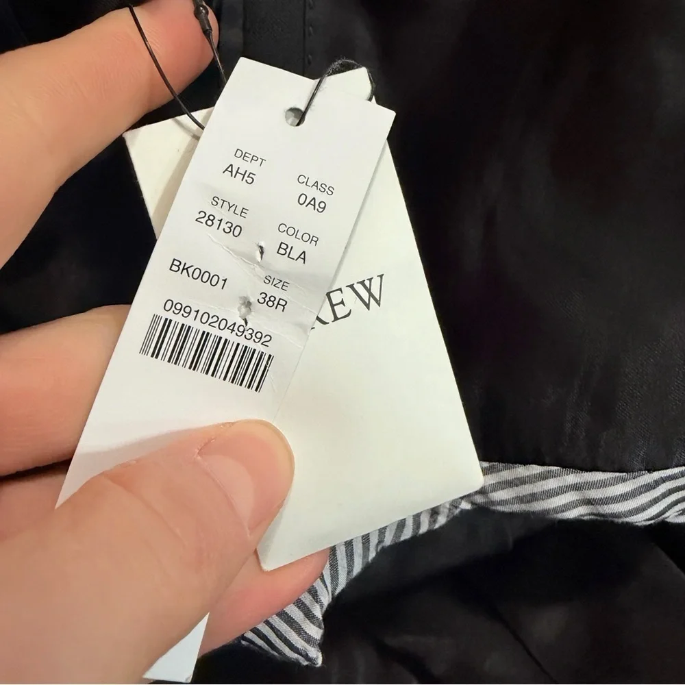 J crew ludlow slim suit jacket double vent wool